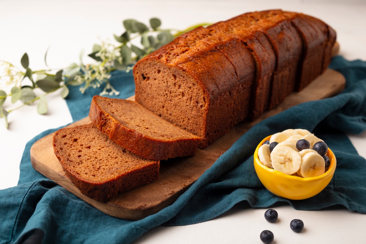Banana Bread Loaf Bulk Sliced