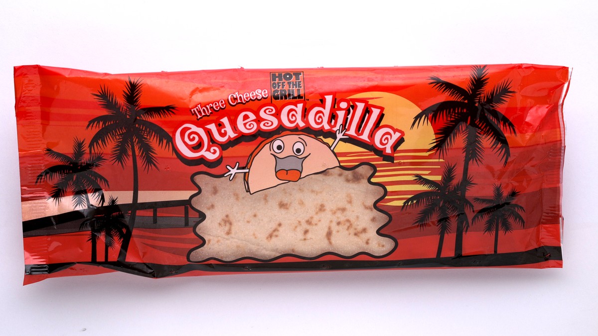 Three Cheese Lunch Quesadilla