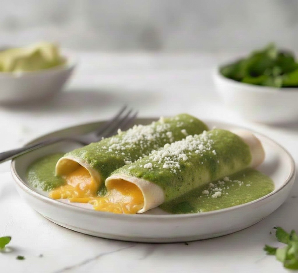 Three Cheese Corn Enchilada