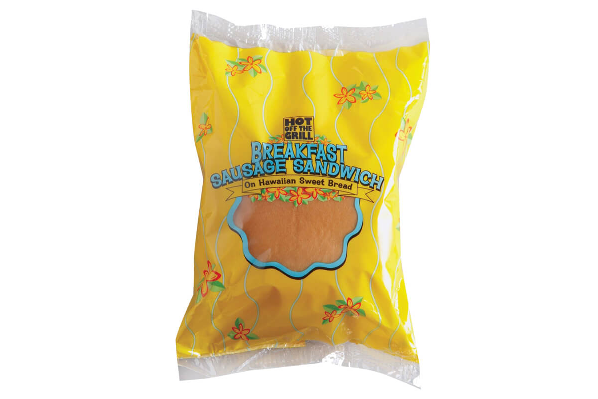 Beef Sausage Breakfast Sandwich